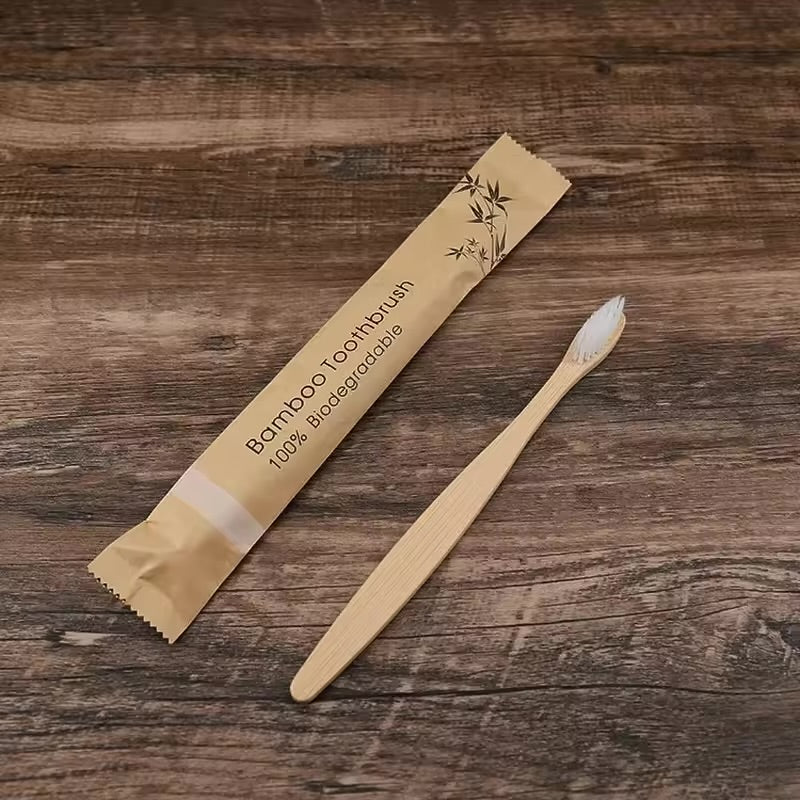 30pcs Eco-Friendly Bamboo toothbrush
