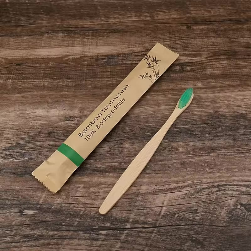 30pcs Eco-Friendly Bamboo toothbrush