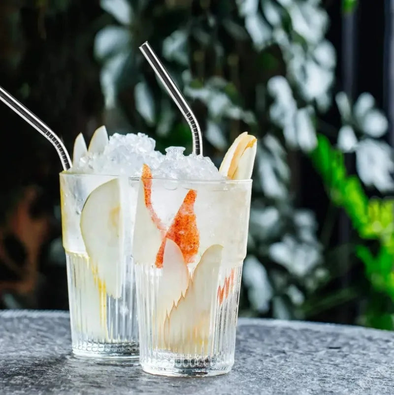 Eco-Friendly Stainless Steel Straw Food Grade Bent Pipe Metal Straw Reusable