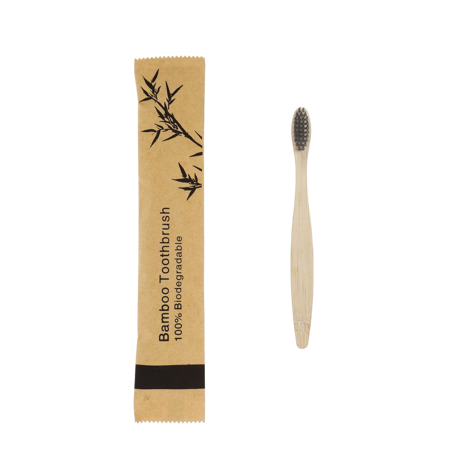 50Pcs Eco-Friendly Kids Bamboo Toothbrush Soft Bristles