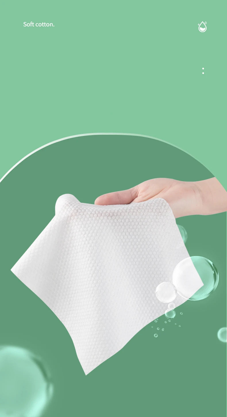ECO-Fiendly 10pack Disposable Face Towel 100% Cotton