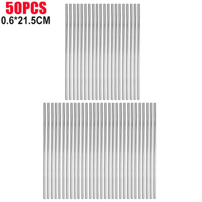 Eco-Friendly Stainless Steel Straw Food Grade Bent Pipe Metal Straw Reusable