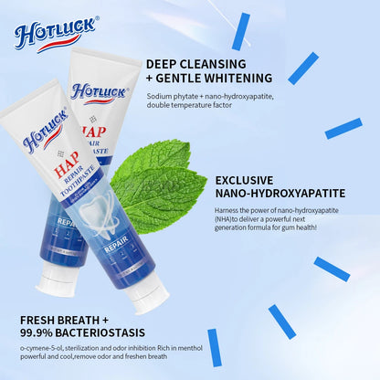 Hotluck Fluoride Free Nano Hydroxyapatite Toothpaste