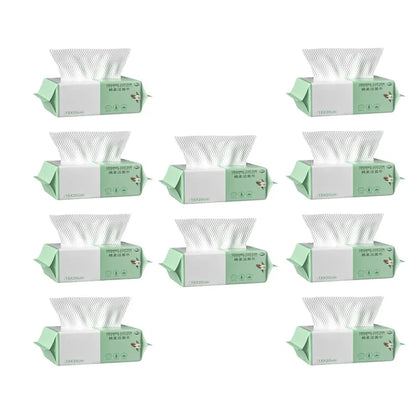 ECO-Fiendly 10pack Disposable Face Towel 100% Cotton