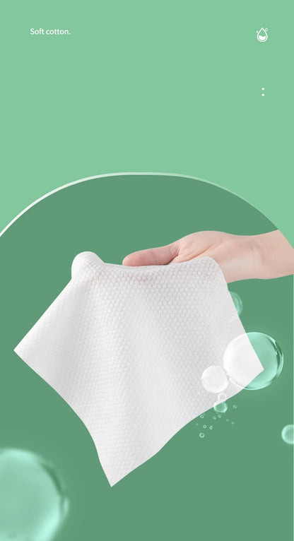 ECO-Fiendly 10pack Disposable Face Towel 100% Cotton